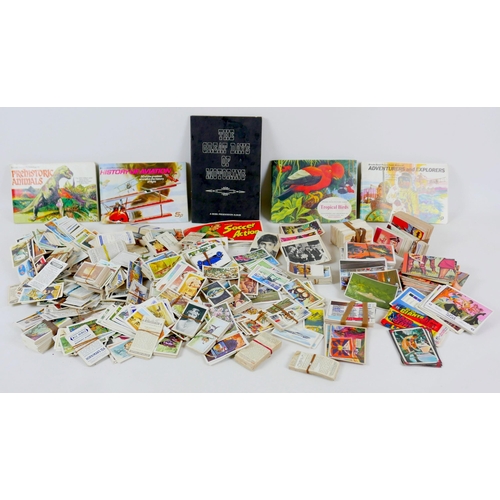 114 - A small collection of cigarette and chewing gum cards, mostly 1950s-1970s, including Wills, Players,... 