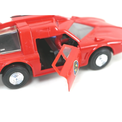 135 - A Century 21 Toys model Captain Scarlet and the Mysterons Spectrum Patrol Car, with missiles, paper ... 