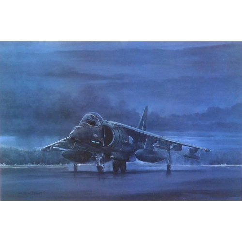 174 - Three WWII aviation prints, comprising after J. W. Mitchell (British, 20th century): a print of 'Fir... 