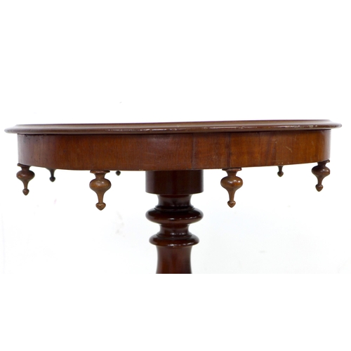 259 - A group of four pieces of furniture, comprising a Victorian mahogany tilt top occasional table, with... 