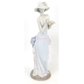 A Lladro porcelain figure, 'Tea Time', 5470, 36.5cm high, in original box.