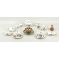 A collection of Royal Crown Derby tea wares, including an Imari pattern tea cup,13 by 10 by 6.5cm hi... 