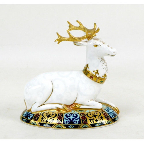 51 - A Royal Crown Derby paperweight, modelled as a limited edition 