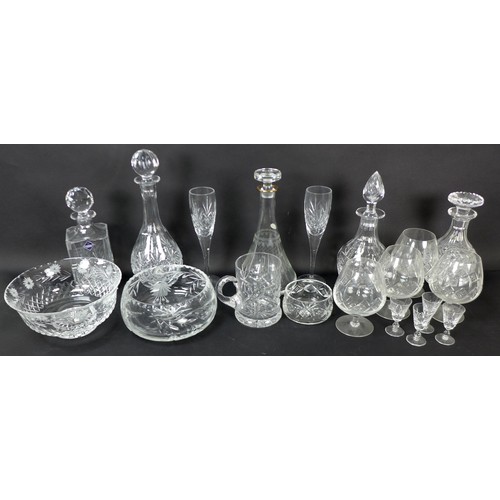 70 - A collection Stuart Crystal and other crystal glass wares, forty pieces of Stuart Crystal including ... 