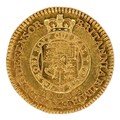 A George III gold half-guinea, 1804, obverse with seventh laureate head right, inscribed GEORGIVS II... 