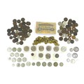 A collection of 19th and 20th century British coinage, including a Victorian and other silver conten... 