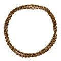 A 9ct gold rope twist necklace, 0.4 by 60cm long, 14.4g.