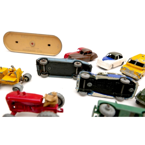 149 - A collection of Dinky, Matchbox, and Lesney model vehicles and accessories, comprising a boxed Dinky... 