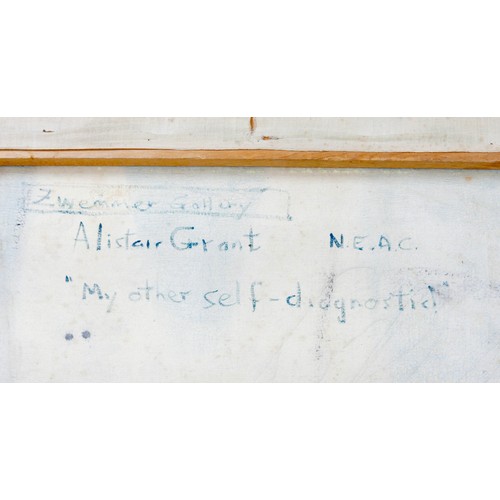 62 - Alistair Grant (British, 1925-1997): 'My other self-diagnostic' signed verso with hand written title... 