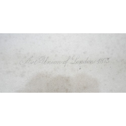 11A - Lumb Stocks RA (British, 1812-1892) after Daniel Maclise RA: 'Wellington and Blucher meeting after t... 