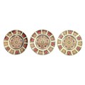 Three Royal Crown Derby plates, in the Imari pattern, 1128, 16cm diameter. (3)