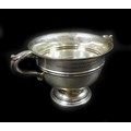 A George VI silver twin handled cup bearing inscription 'District Commander's Proficiency Cup 1943-4... 