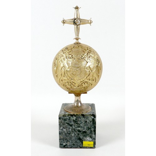 118 - A Christopher Lawrence limited edition silver gilt commemorative 'surprise' ornament, 'The Wedding O... 