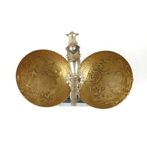 118 - A Christopher Lawrence limited edition silver gilt commemorative 'surprise' ornament, 'The Wedding O... 