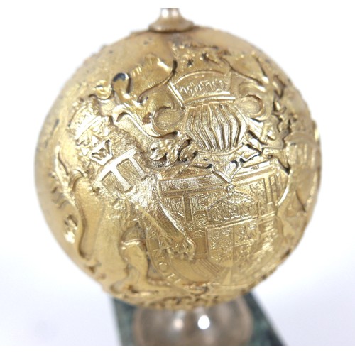 118 - A Christopher Lawrence limited edition silver gilt commemorative 'surprise' ornament, 'The Wedding O... 