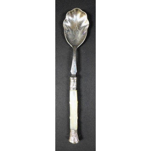 11 - A set of six Victorian silver teaspoons, H J Lias & Son (Henry John Lias & Henry John Lias), London ... 