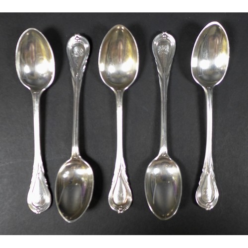 74 - A collection of silver items, including Georgian teaspoons, sugar tongs, William Bateman, napkin rin... 