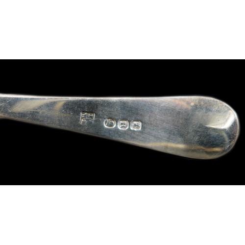 4 - A George III silver ladle, Old English pattern, Peter & William Bateman, London 1812, 1.57 toz, 16.5... 