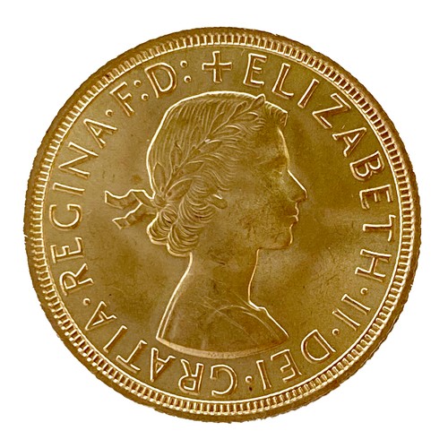 163 - An Elizabeth II gold sovereign, 1959.