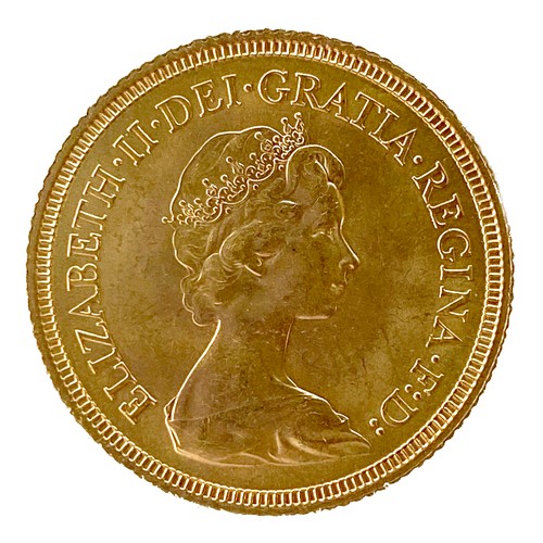 164 - An Elizabeth II gold sovereign, 1974.