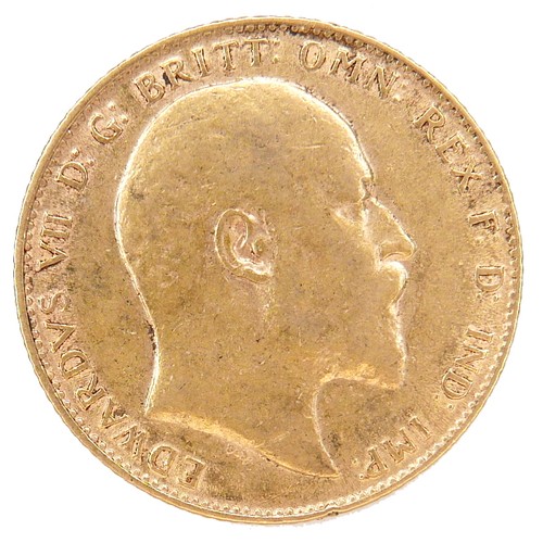 173 - An Edward VII gold sovereign, 1909.