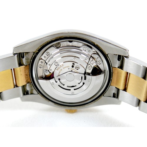 232 - A Rolex Oyster Perpetual Datejust 36 gentleman's stainless steel and 18K yellow gold wristwatch, mod... 