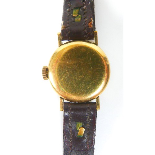 200 - Two lady's Omega wristwatches, comprising an 18ct gold cased lady's Omega Turler wristwatch, with go... 