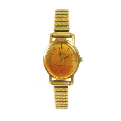 200 - Two lady's Omega wristwatches, comprising an 18ct gold cased lady's Omega Turler wristwatch, with go... 