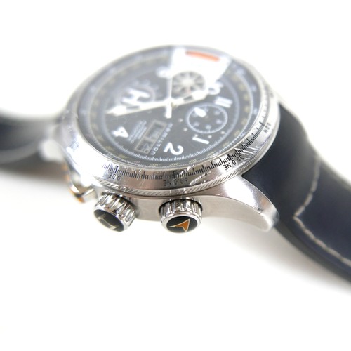 220 - An Hamilton Khaki Automatic X-Copter stainless steel chronograph gentleman's wristwatch, ref. H76616... 