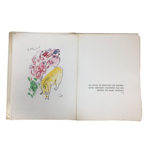 83 - A signed limited edition 'Le dur Desir de Durer' by Marc Chagall and Paul Eluard, with twenty-six il... 