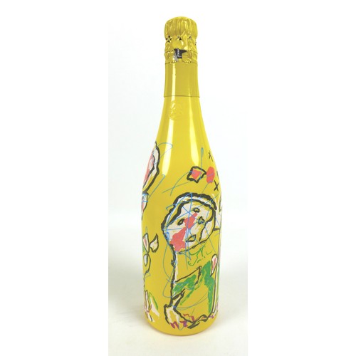 101 - Vintage Champagne: a bottle of Taittinger Collection 1992 Vintage Champagne in bottle designed by Ma... 