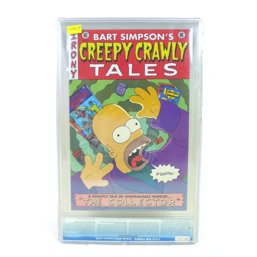 32 - A Simpsons Comics #1 first issue collector's item, CGC - 9.2, 1993, published by Bongo Comics Group.