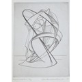 John Buckland Wright (1896-1954): 'Nymphe Surprise I', 1935 engraving, 8/30, unframed, 15.9 by 11.8 ... 