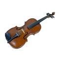 A 18th century style violin with label bearing name and date '', with single piece back  main body l... 