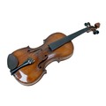 An early 19th century continental violin, bearing label 'Sanctus Seraphinuius Nicolai Amati Cremonen... 