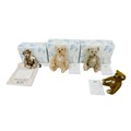 Four Steiff teddy bears, comprising limited edition 'Matthias The Nostalgic teddy Bear', numbered 23... 
