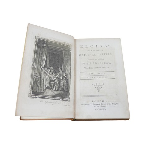 80 - A collection of 18th century English and French literature, including 'Le Theatre Italien de Gherard... 