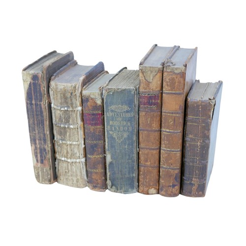 76 - A collection of 18th century and later literature, including Samuel Butler 'Hudibras in three parts ... 