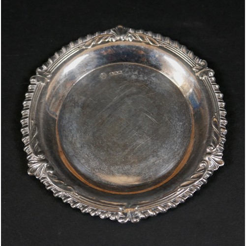 12 - A collection of George V and later silver, comprising a twin handled bon bon dish, Martin, Hall & Co... 