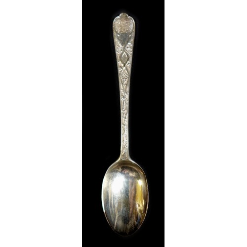 23 - A collection of Georgian and later silver, comprising a Georgian Irish silver table spoon with rubbe... 