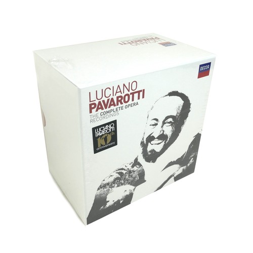 64 - Luciano Pavarotti, The Complete Opera Recordings, a Decca Records 10th Anniversary box set of 101 di... 