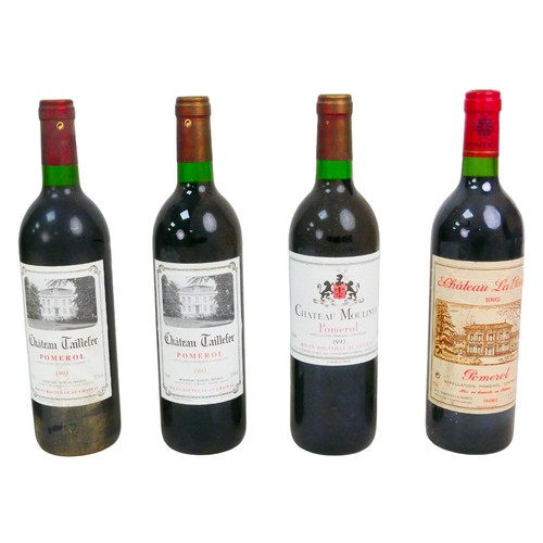 143 - Vintage wine: a mixed parcel of Pomerol region red wine: comprising six bottles of Chateau Rene Pome... 