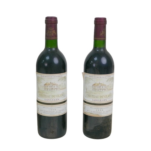 150 - Vintage wine: a mixed parcel of red wine, comprising a bottle of Chateau Leovilee Poyferre Saint Jul... 