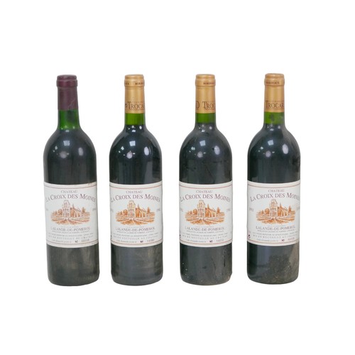 120 - Vintage wine: a mixed parcel of Bordeaux Lalande de Pomerol red wine, comprising three bottles of Ch... 