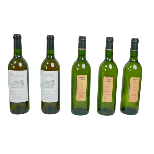 131 - Vintage wine: a mixed parcel of white wine, comprising three bottles of Chantet Blanet Entre-deux-me... 