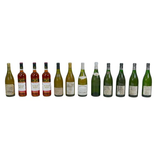 117 - Vintage wine: a mixed parcel of white wine, comprising four bottles of Petit Roch Lirac 1994, one bo... 