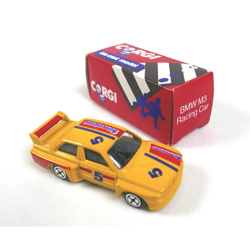 84 - A collection of toy cars, including eleven boxed Corgi, Matchbox and a Transformer car. (1 box)