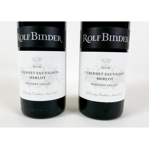 114 - Vintage Wine: two bottles of Rolf Binder Cabernet Sauvignon Merlot, 2016. (2)