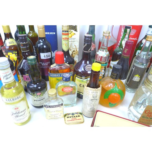 110 - A large mixed parcel of spirits, including vodka, gin and brandy. (48 bottles, 2 boxes)