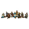 A collection of nine Royal Doulton figurines, modelled as 'The Favourite', HN2249, 'The Foaming Quar... 